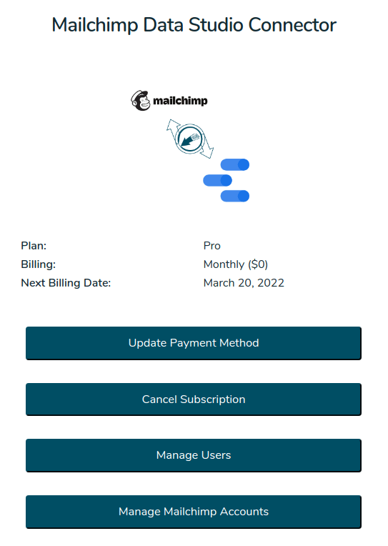 Epilocal account management