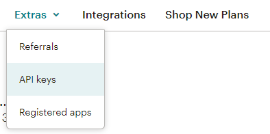 Mailchimp API Keys