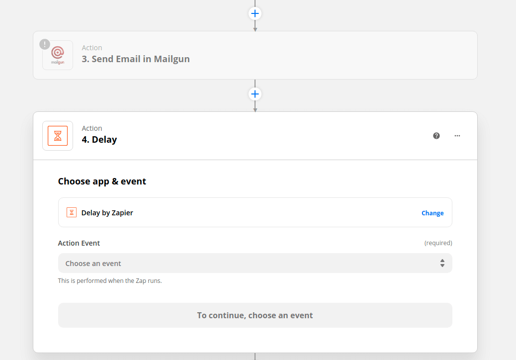 Zapier Delay